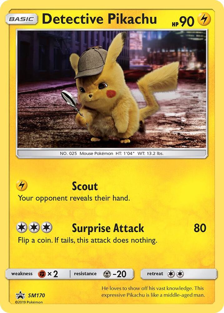 Detective Pikachu - SM170 [SM Promos] SM170