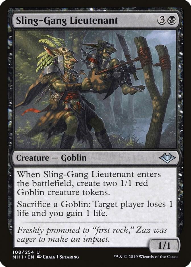 Sling-Gang Lieutenant [Modern Horizons] 108