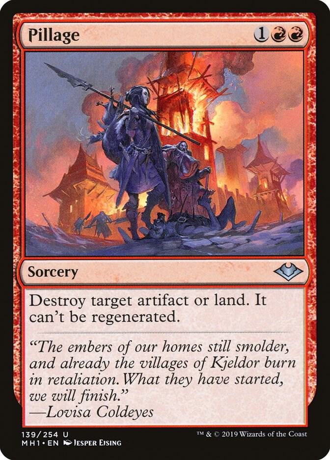 Pillage [Modern Horizons] 139