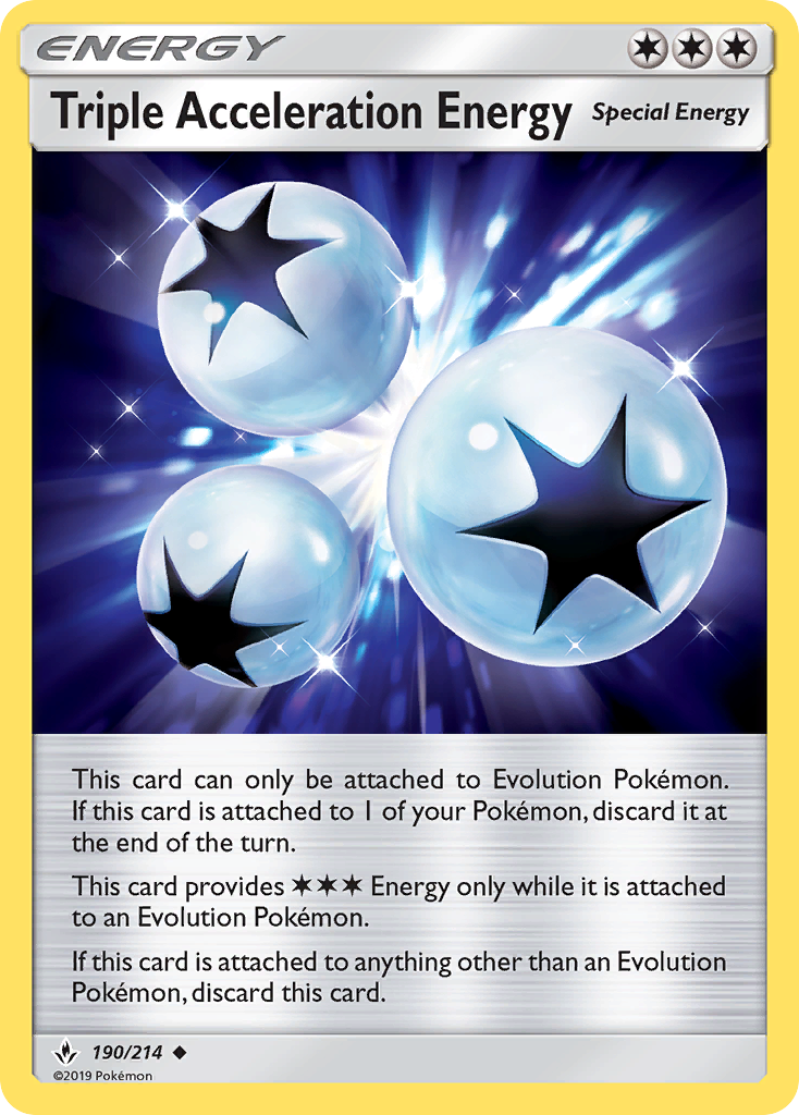 Triple Acceleration Energy - 190/214 Unbroken Bonds