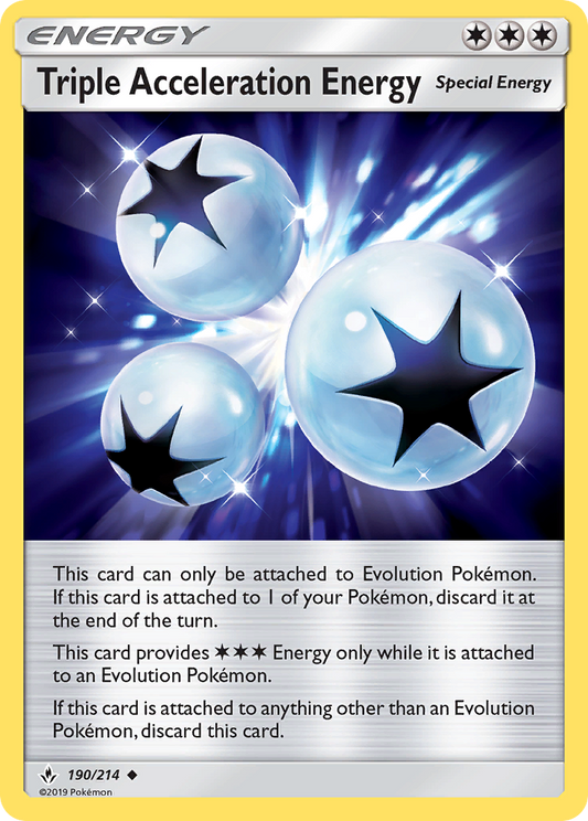 Triple Acceleration Energy - 190/214 Unbroken Bonds