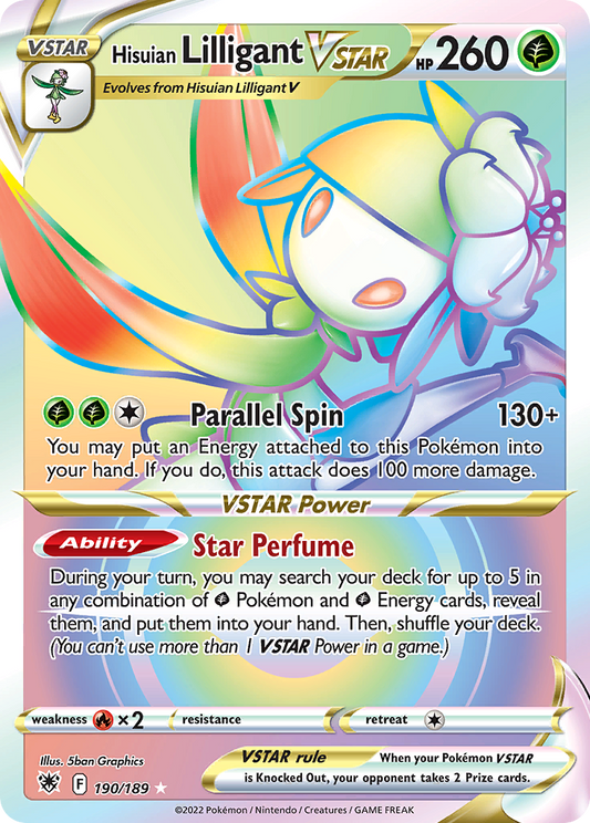 Hisuian Lilligant VSTAR - 190/189 Astral Radiance