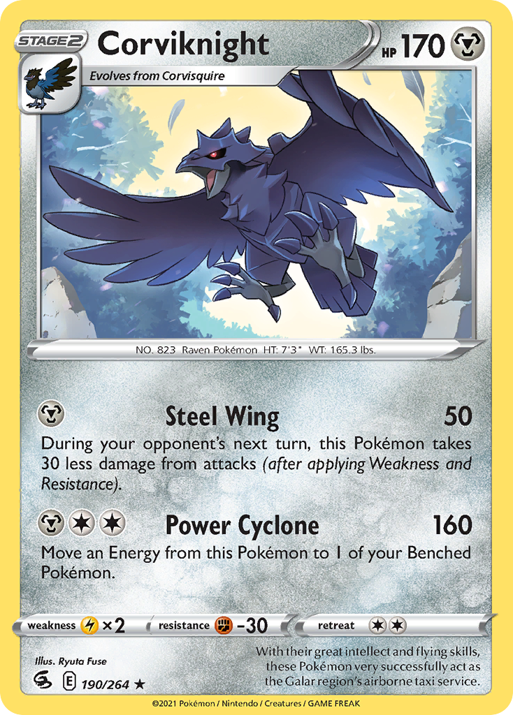 Corviknight - 190/264 Fusion Strike