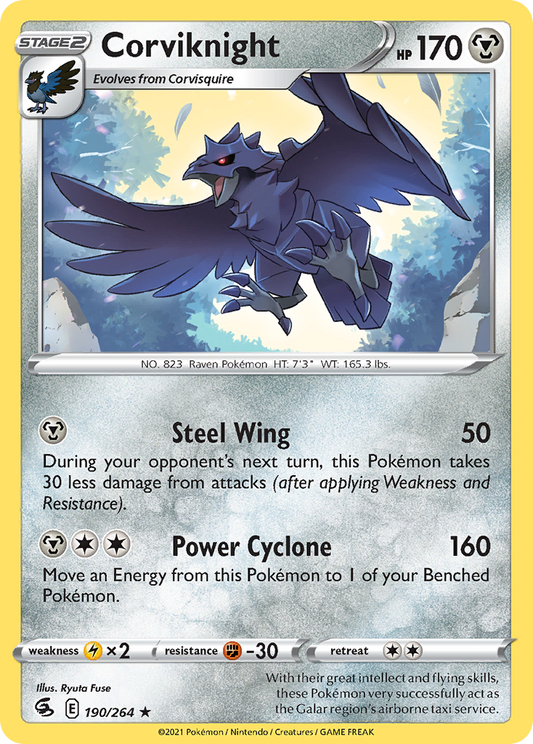 Corviknight - 190/264 Fusion Strike