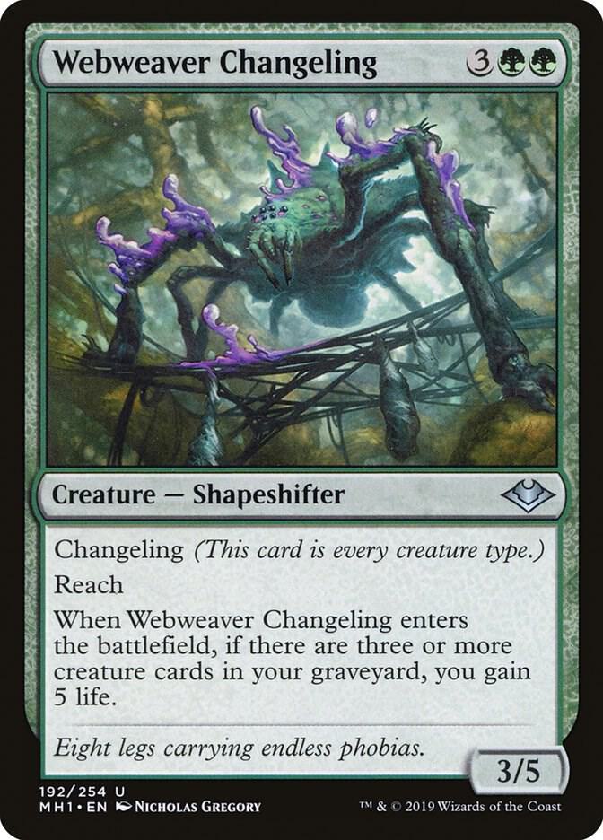 Webweaver Changeling [Modern Horizons] 192