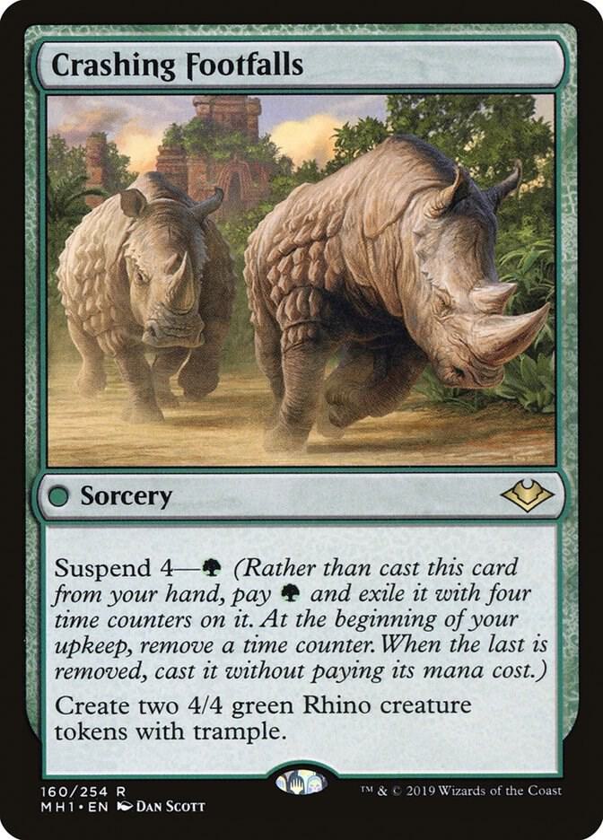 Crashing Footfalls [Modern Horizons] 160