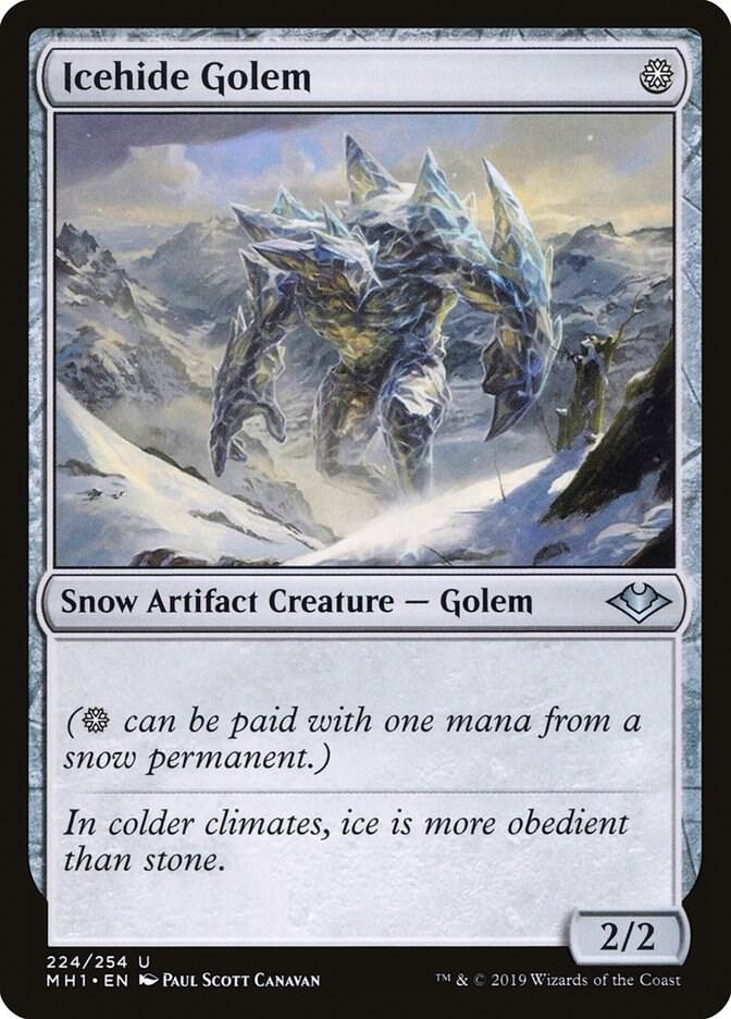 Icehide Golem [Modern Horizons] 224