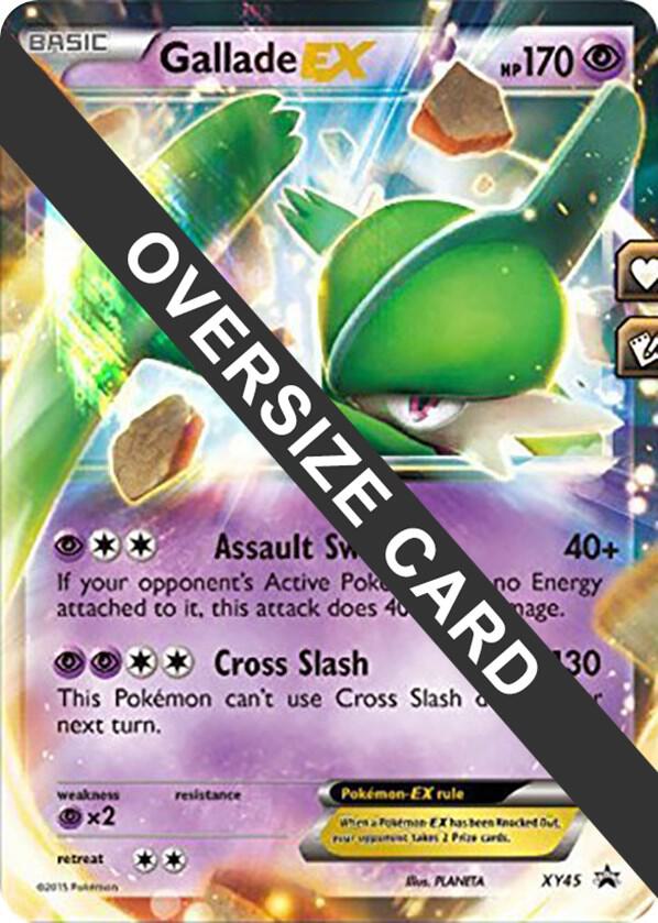 Gallade EX - XY45 (XY Black Star Promo) [Jumbo Cards] XY45
