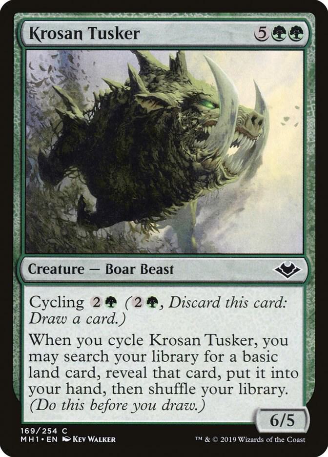 Krosan Tusker [Modern Horizons] 169