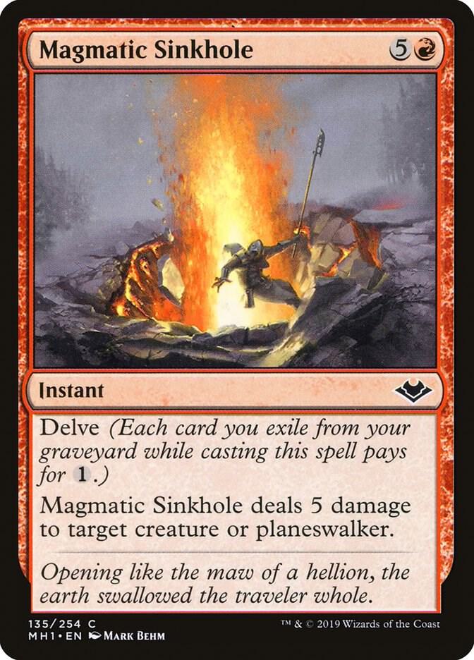 Magmatic Sinkhole [Modern Horizons] 135