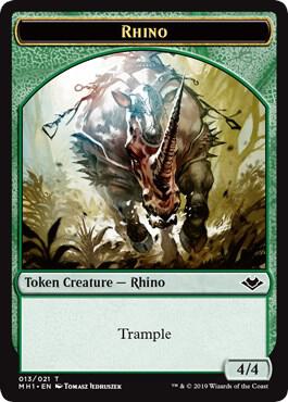 Rhino Token [Modern Horizons] 13