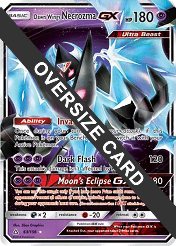 Dawn Wings Necrozma GX - 63/156 (Ultra Prism) [Jumbo Cards] 063/156