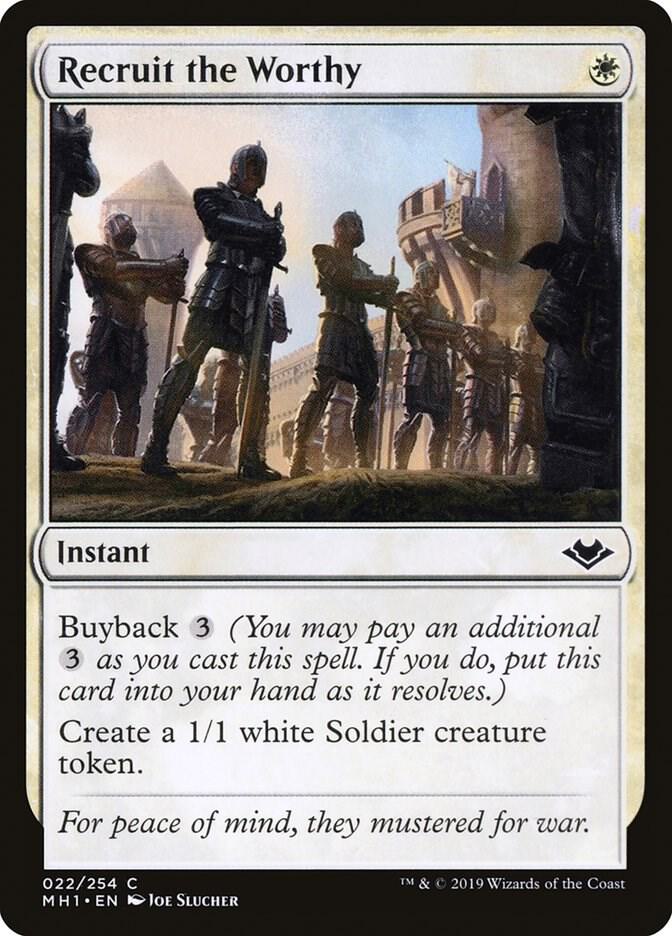 Recruit the Worthy [Modern Horizons] 22