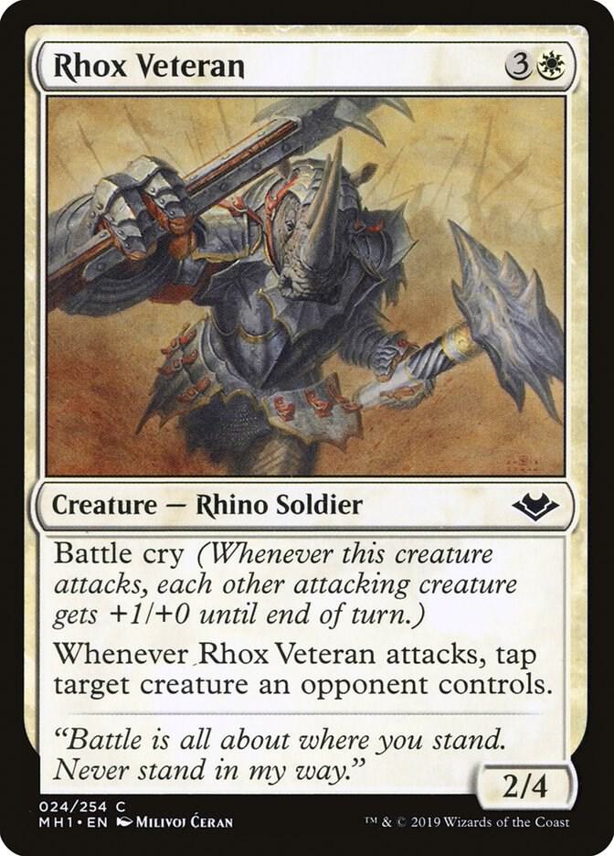 Rhox Veteran [Modern Horizons] 24