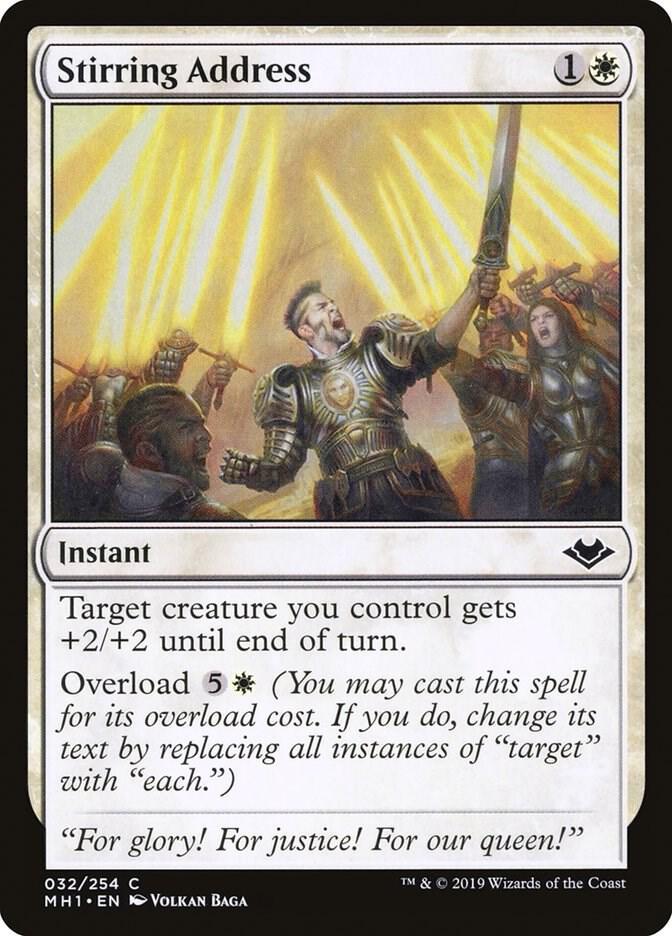 Stirring Address [Modern Horizons] 32