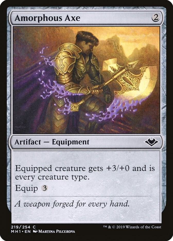 Amorphous Axe [Modern Horizons] 219