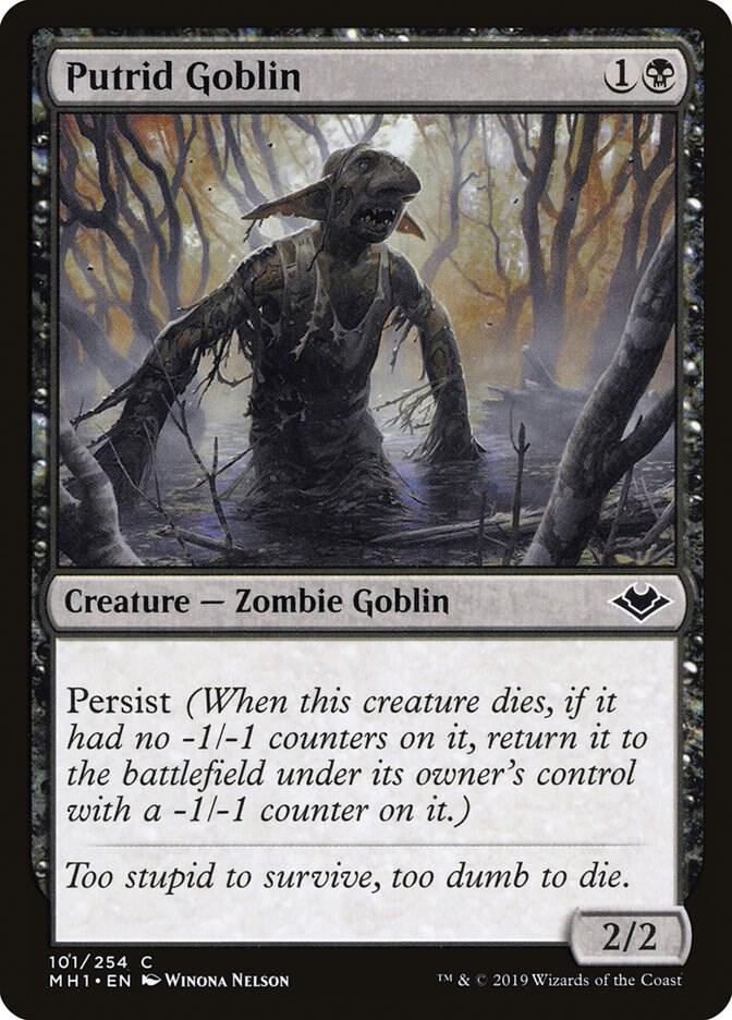 Putrid Goblin [Modern Horizons] 101