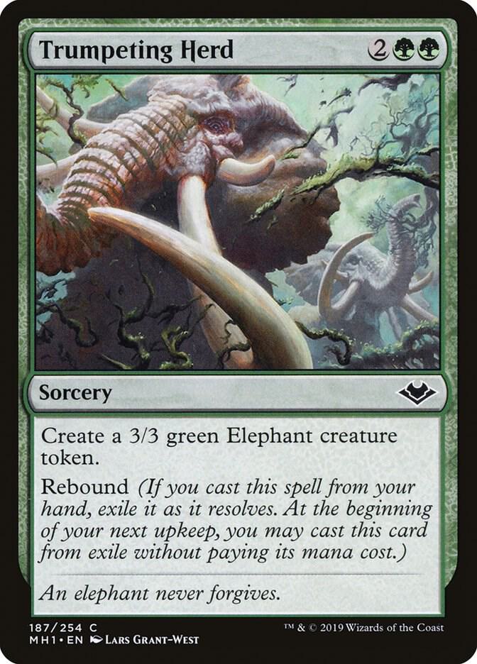 Trumpeting Herd [Modern Horizons] 187