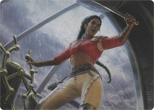 Sisay, Weatherlight Captain (Art Series) [Art Series: Modern Horizons] 16