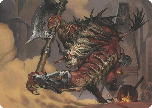Spinehorn Minotaur (Art Series) [Art Series: Modern Horizons] 38