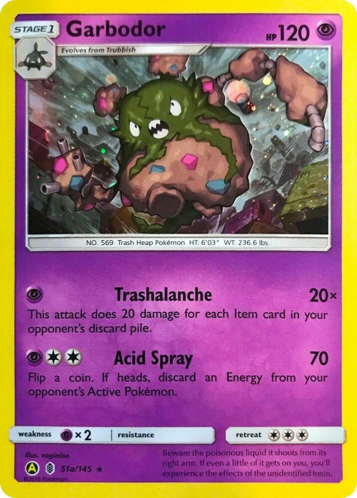 Garbodor - 51a/145 (Cosmos Holo) [Alternate Art Promos] 051a/145