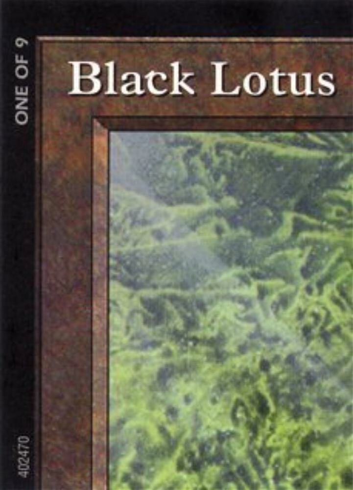 Black Lotus (1 of 9) (Ultra Pro Puzzle Quest) [Media Promos] 1