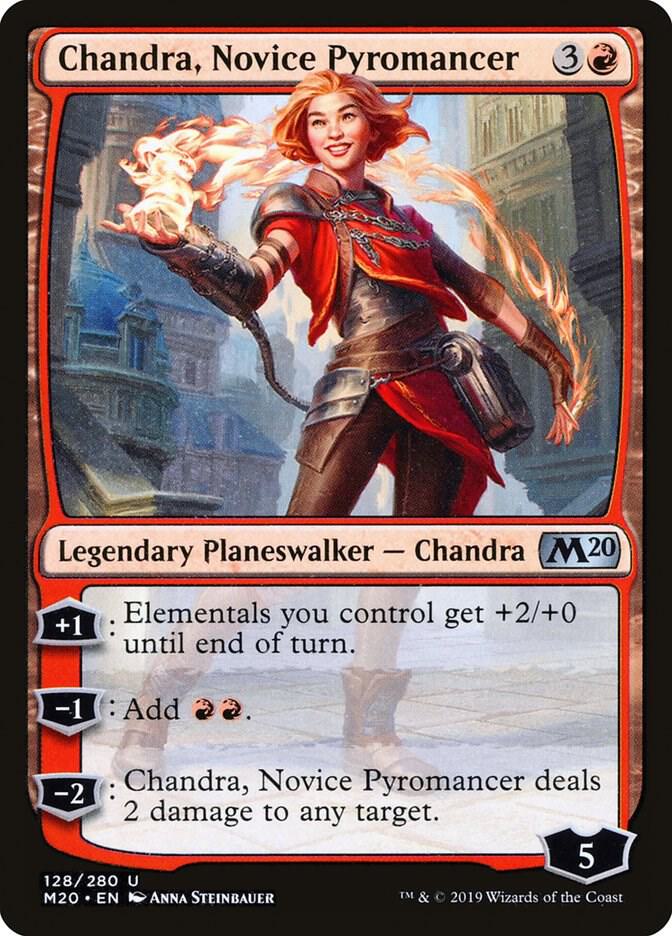 Chandra, Novice Pyromancer [Core Set 2020] 128