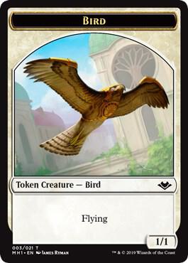 Bird // Construct Double-Sided Token [Modern Horizons] 3 // 17