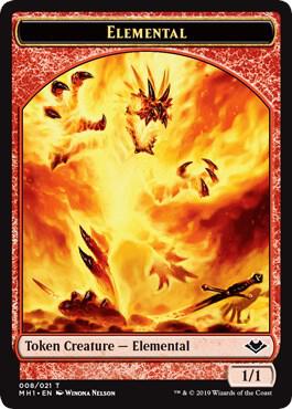 Elemental (008) // Myr Double-Sided Token [Modern Horizons] 8 // 19