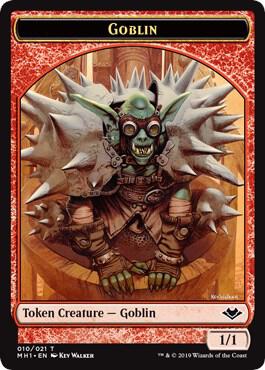 Goblin // Rhino Double-sided Token [Modern Horizons] 10 // 13