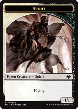 Spirit // Myr Double-Sided Token [Modern Horizons] 16 // 19