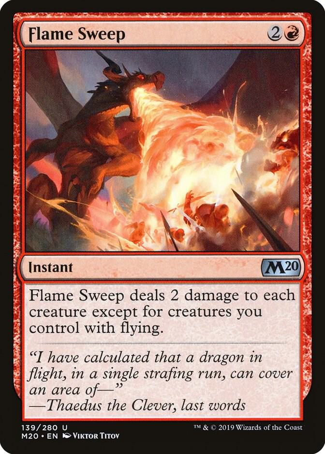 Flame Sweep [Core Set 2020] 139