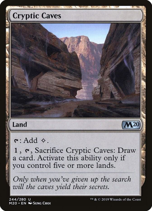 Cryptic Caves [Core Set 2020] 244