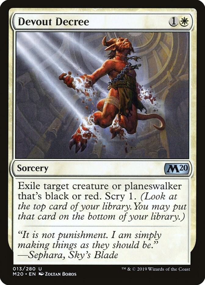Devout Decree [Core Set 2020] 13