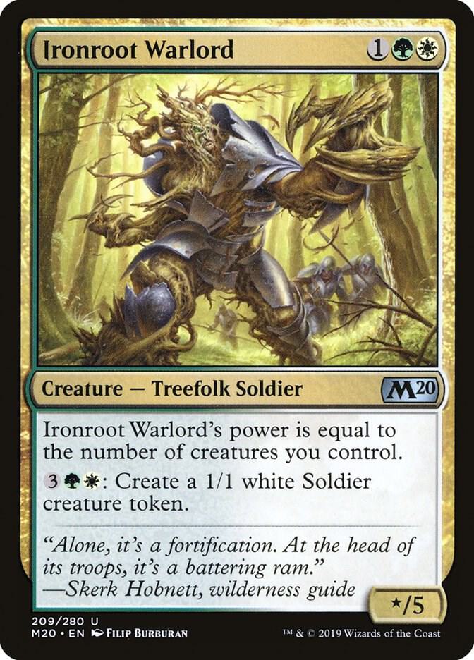 Ironroot Warlord [Core Set 2020] 209