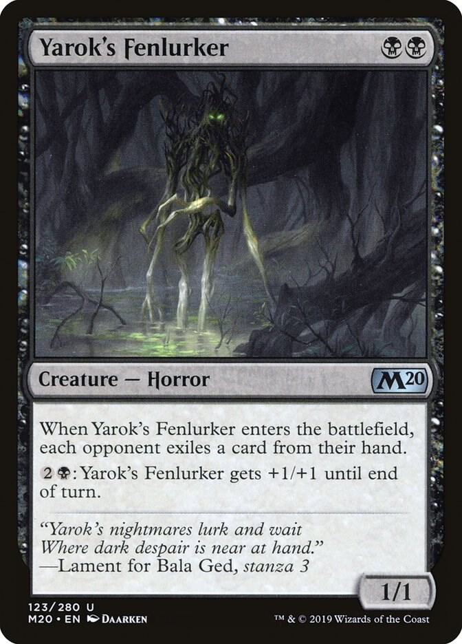 Yarok's Fenlurker [Core Set 2020] 123