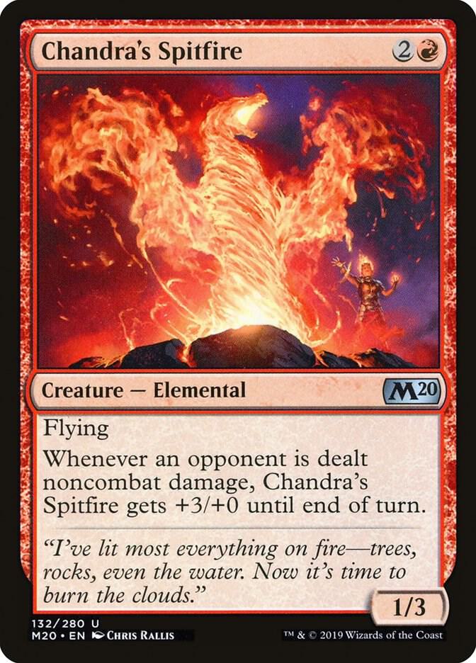 Chandra's Spitfire [Core Set 2020] 132