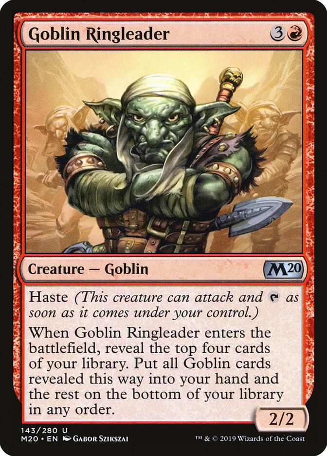 Goblin Ringleader [Core Set 2020] 143