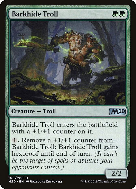 Barkhide Troll [Core Set 2020] 165