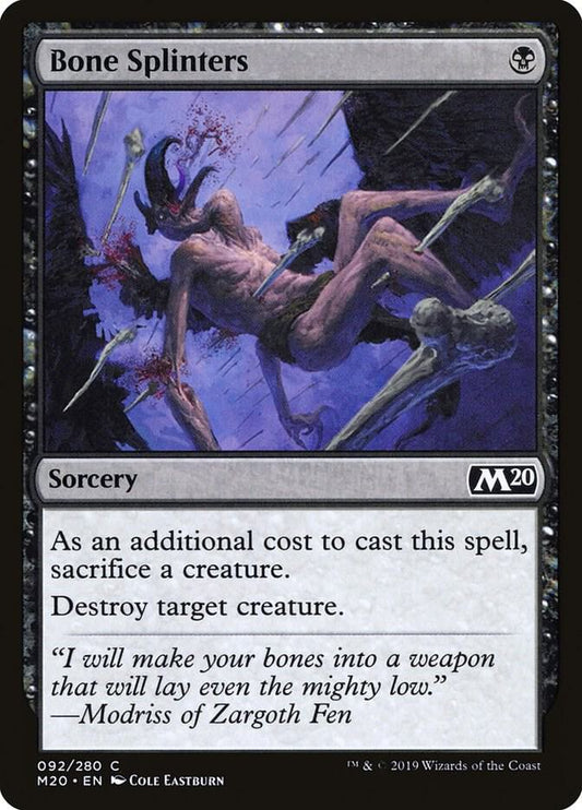 Bone Splinters [Core Set 2020] 92