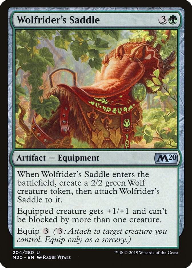 Wolfrider's Saddle [Core Set 2020] 204