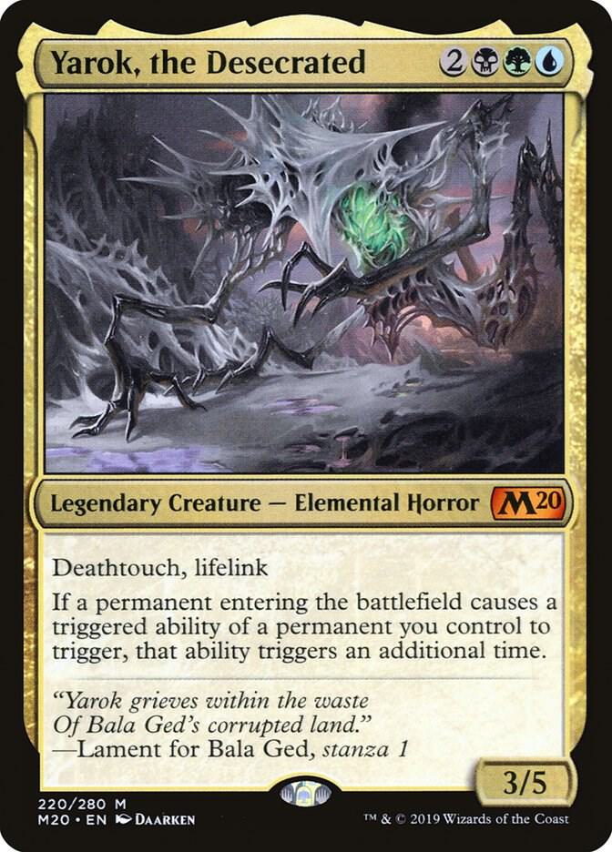 Yarok, the Desecrated [Core Set 2020] 220