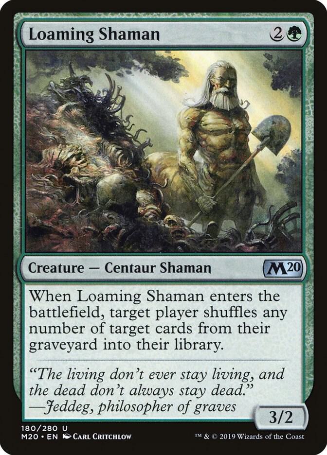 Loaming Shaman [Core Set 2020] 180