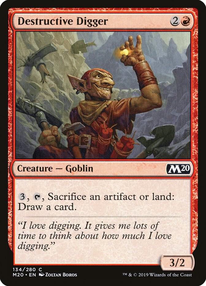 Destructive Digger [Core Set 2020] 134