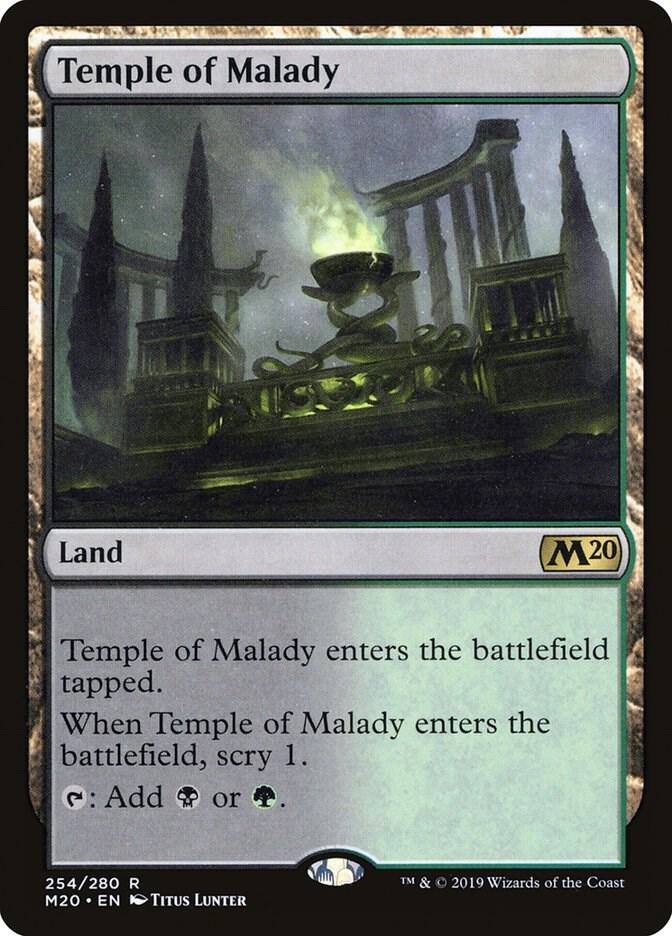 Temple of Malady [Core Set 2020] 254