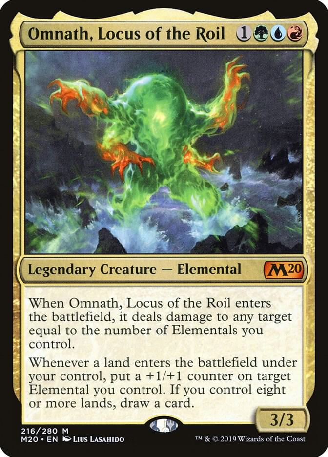 Omnath, Locus of the Roil [Core Set 2020] 216