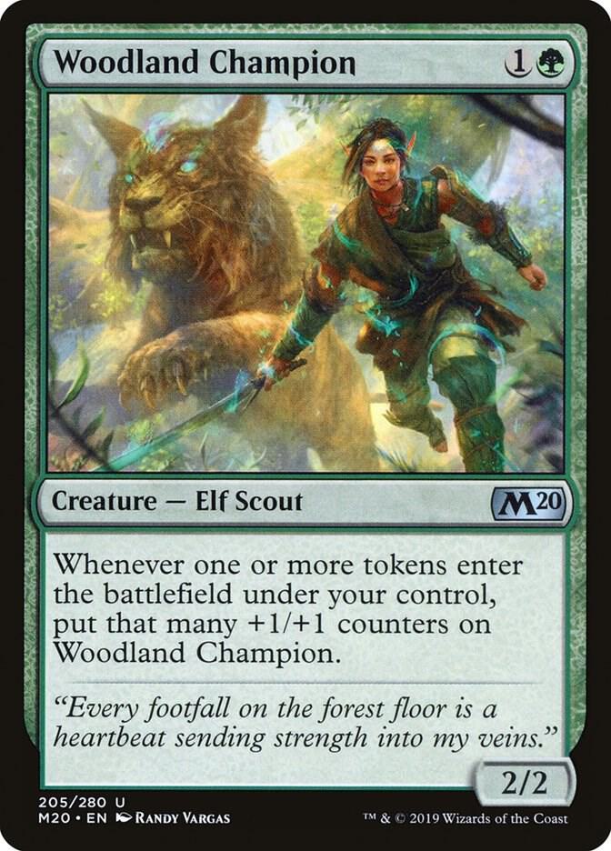 Woodland Champion [Core Set 2020] 205