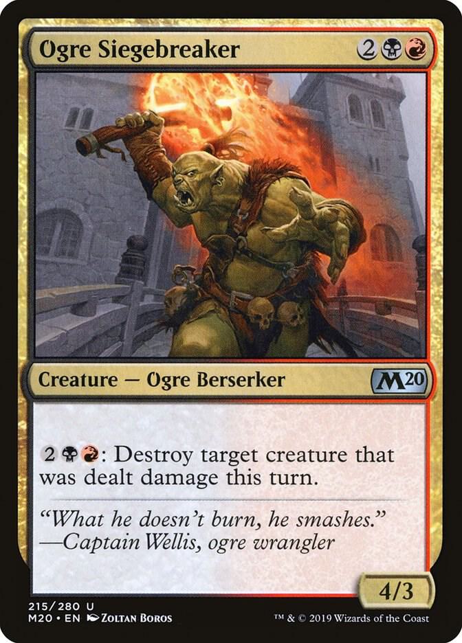 Ogre Siegebreaker [Core Set 2020] 215