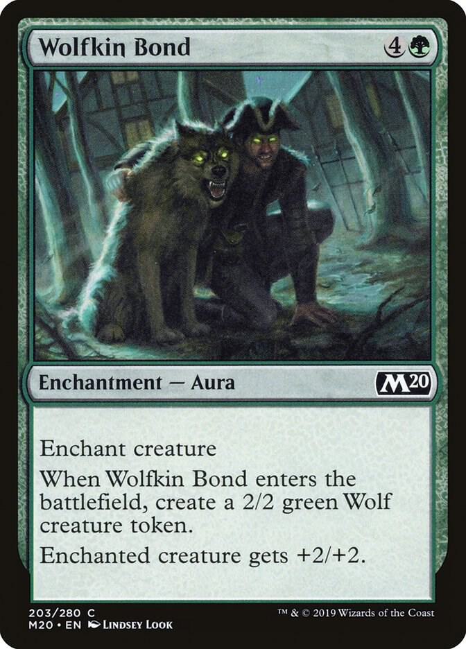 Wolfkin Bond [Core Set 2020] 203