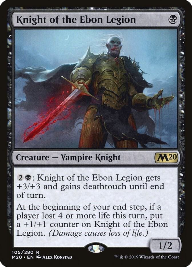 Knight of the Ebon Legion [Core Set 2020] 105